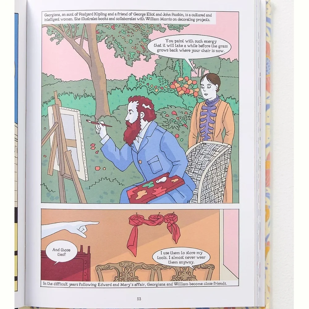 NWT‎ William Morris Story Book Comic Book Coffee Table Decor Book Housewarming